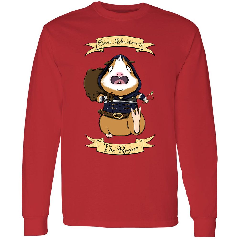 Long Sleeve T-Shirt - K3AGEDXR - Red - 14