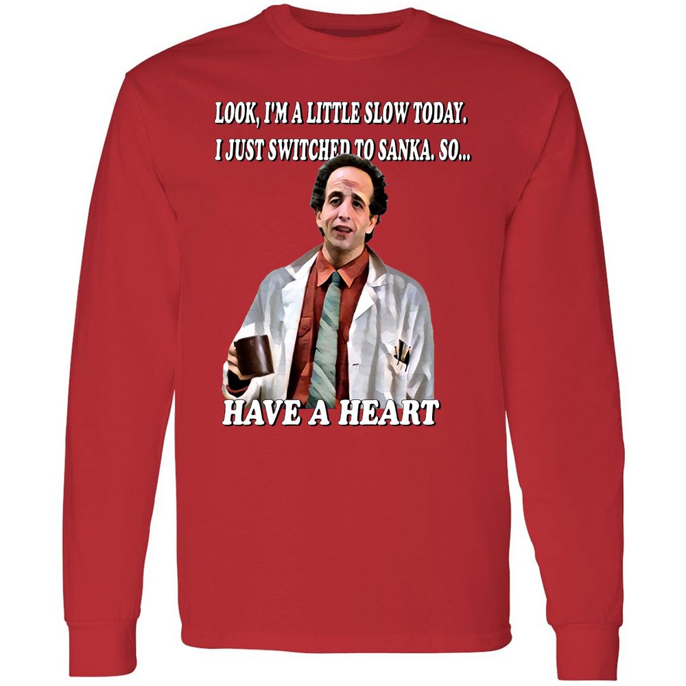 Long Sleeve T-Shirt - J55E9PV5 - Red - 14