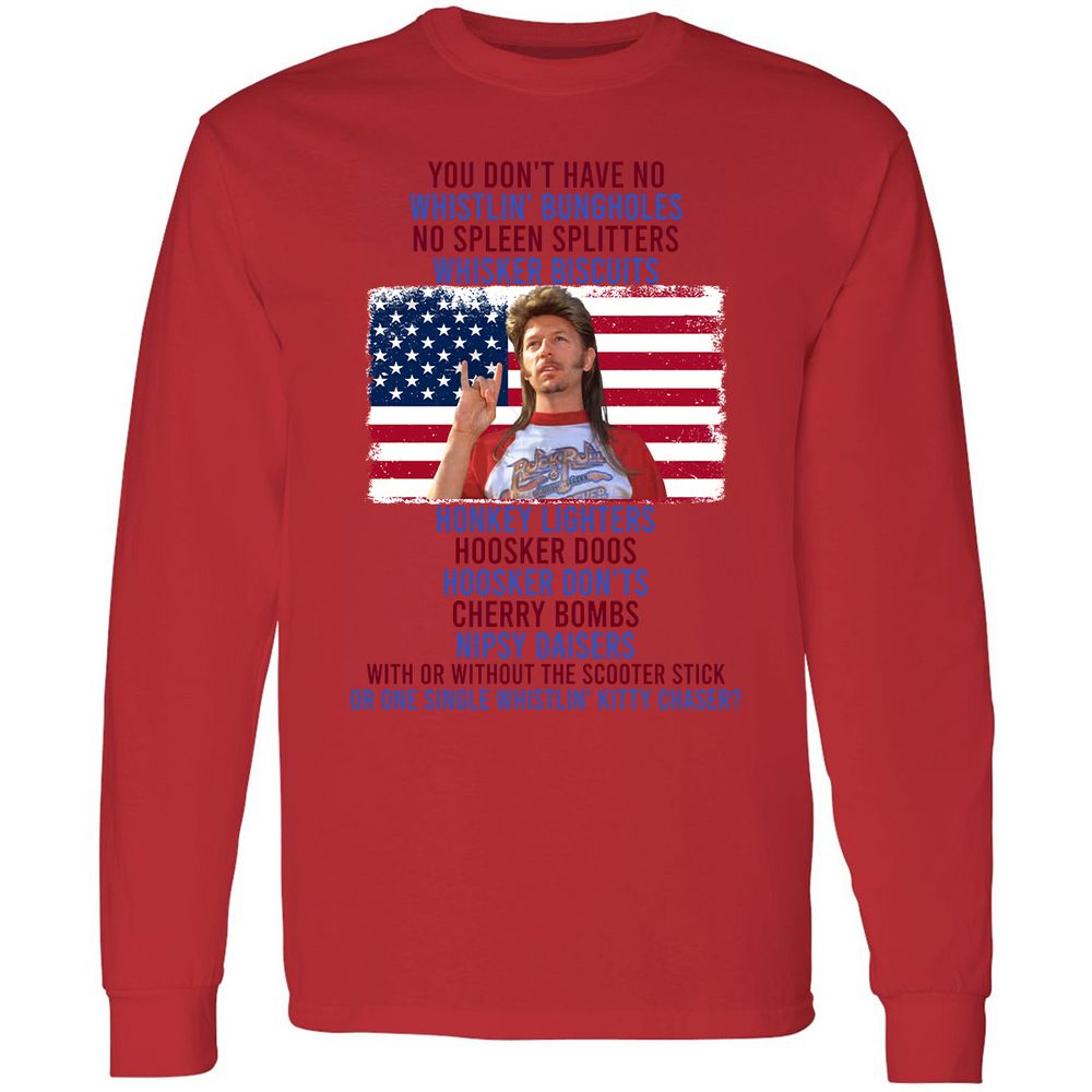 Long Sleeve T-Shirt - KFC8PARU - Red - 14