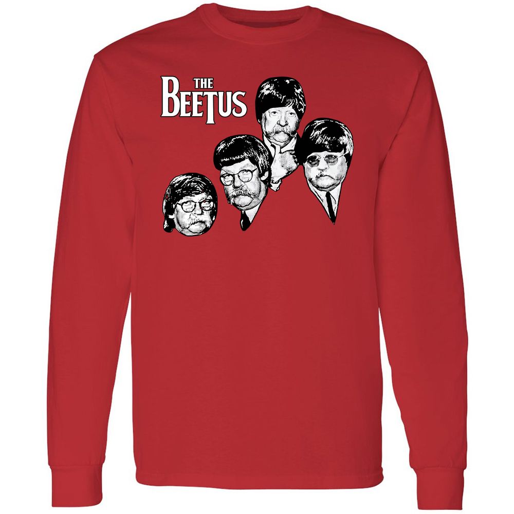 Long Sleeve T-Shirt - D87Y4PDE - Red - 14