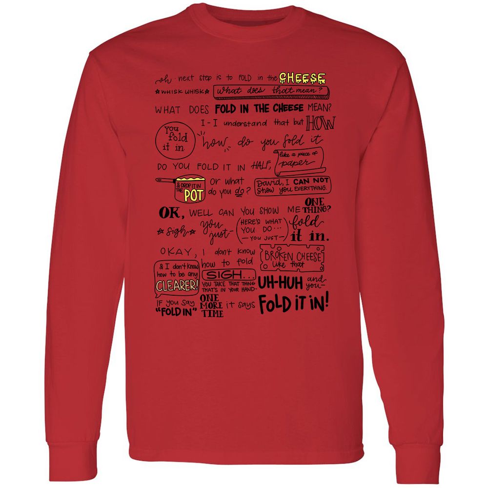 Long Sleeve T-Shirt - S7MPX6A6 - Red - 14
