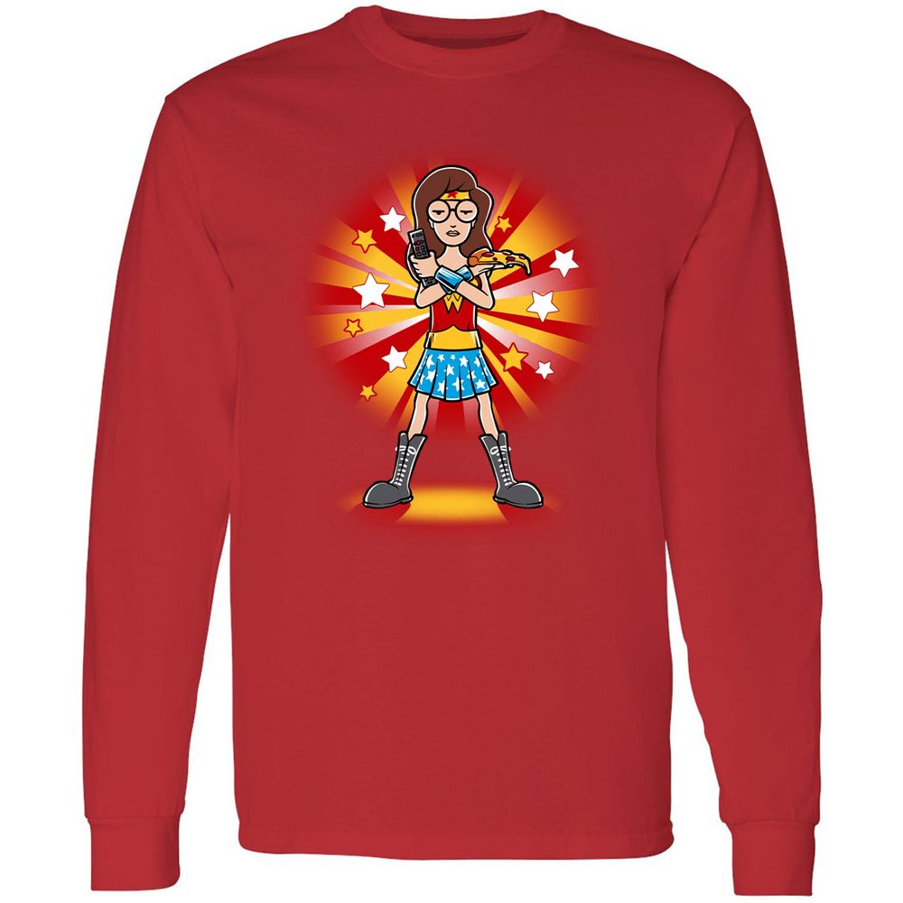 Long Sleeve T-Shirt - 2K7258NX - Red - 14