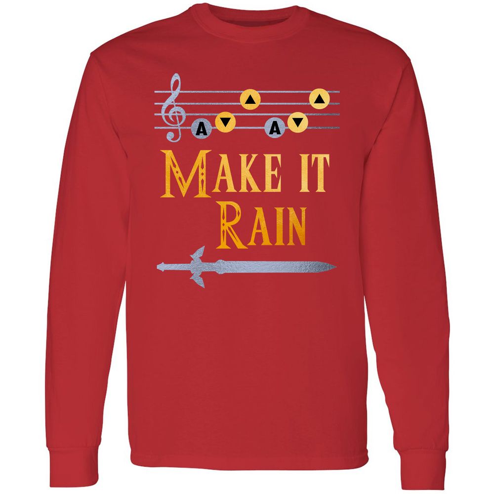 Long Sleeve T-Shirt - 3UW6ZF11 - Red - 14