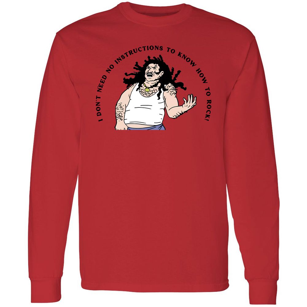 Long Sleeve T-Shirt - XC1J14UC - Red - 14