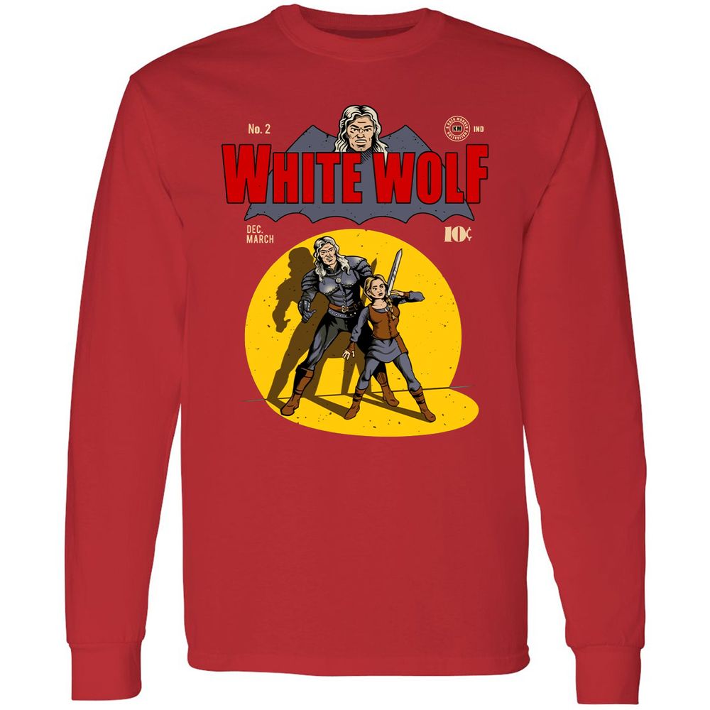 Long Sleeve T-Shirt - XHFRCZZ5 - Red - 14