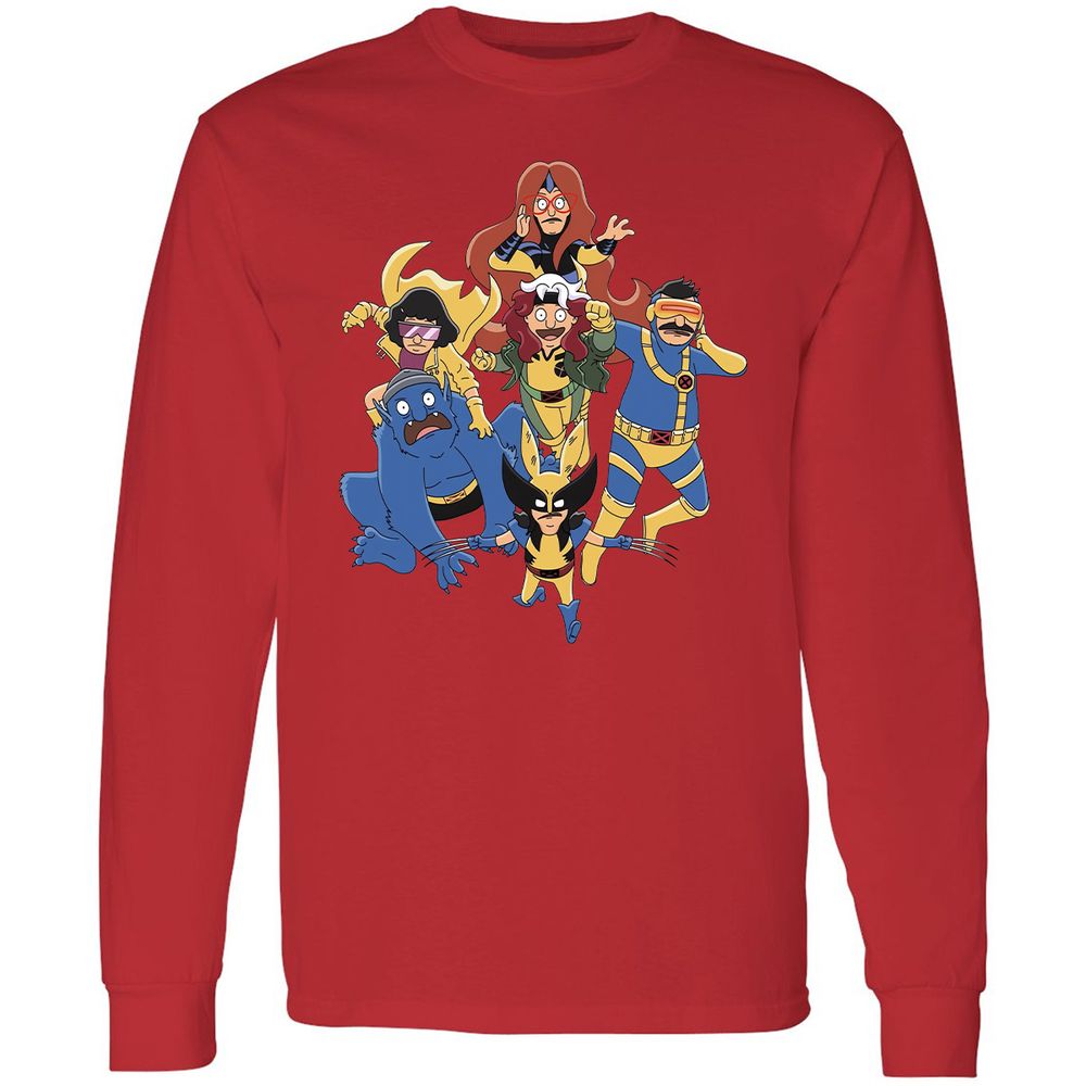 Long Sleeve T-Shirt - 1X7BW52R - Red - 14