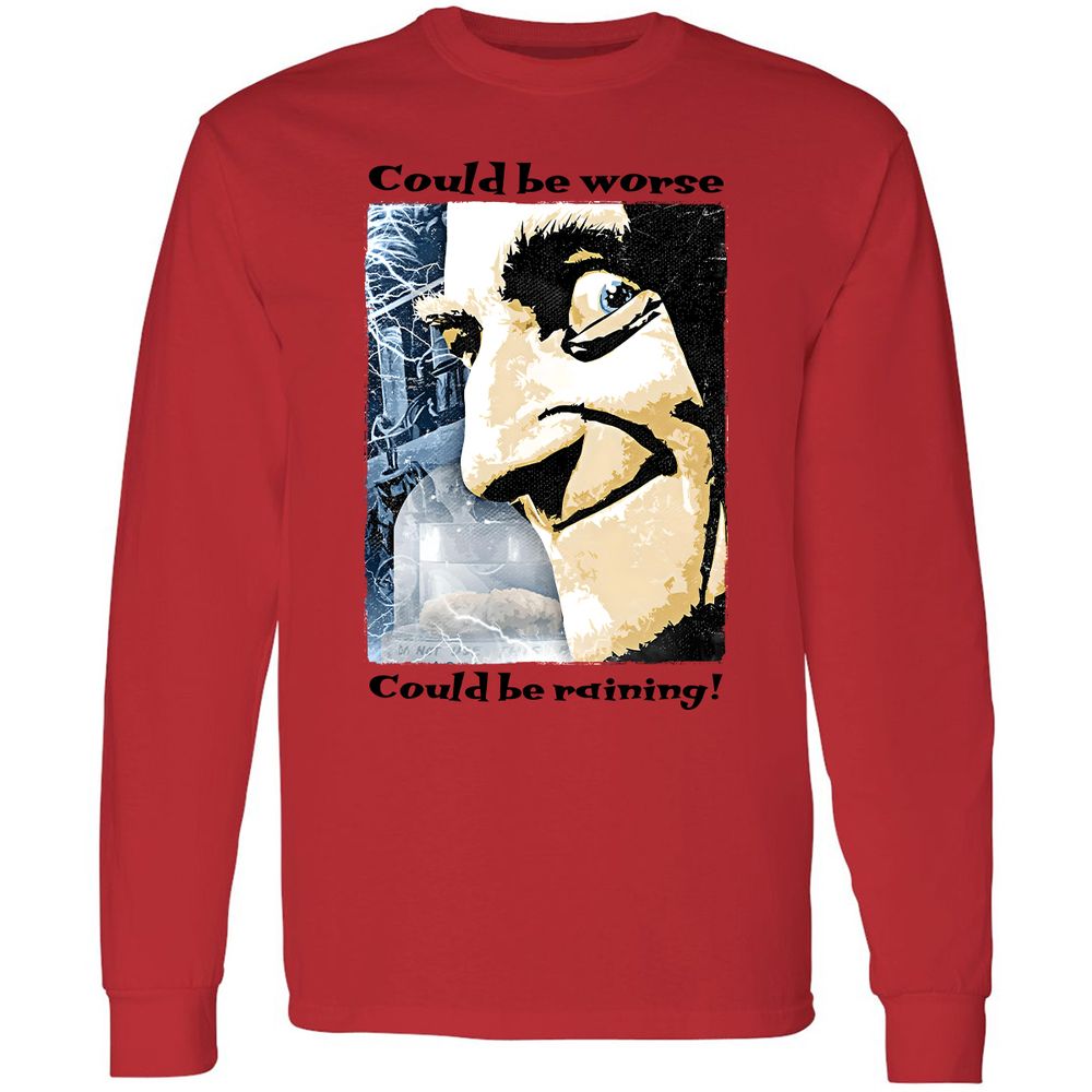 Long Sleeve T-Shirt - HHJKYC8J - Red - 14