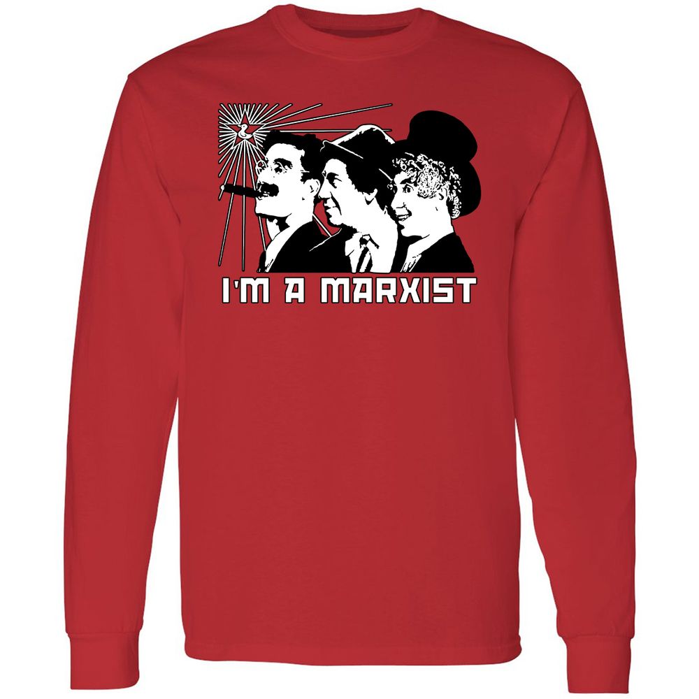 Long Sleeve T-Shirt - 3W5QLXPH - Red - 14
