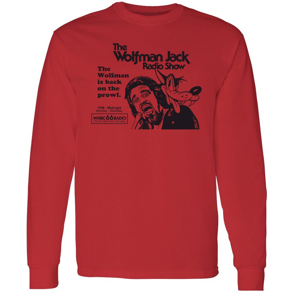 Long Sleeve T-Shirt - XWVNRJJT - Red - 14