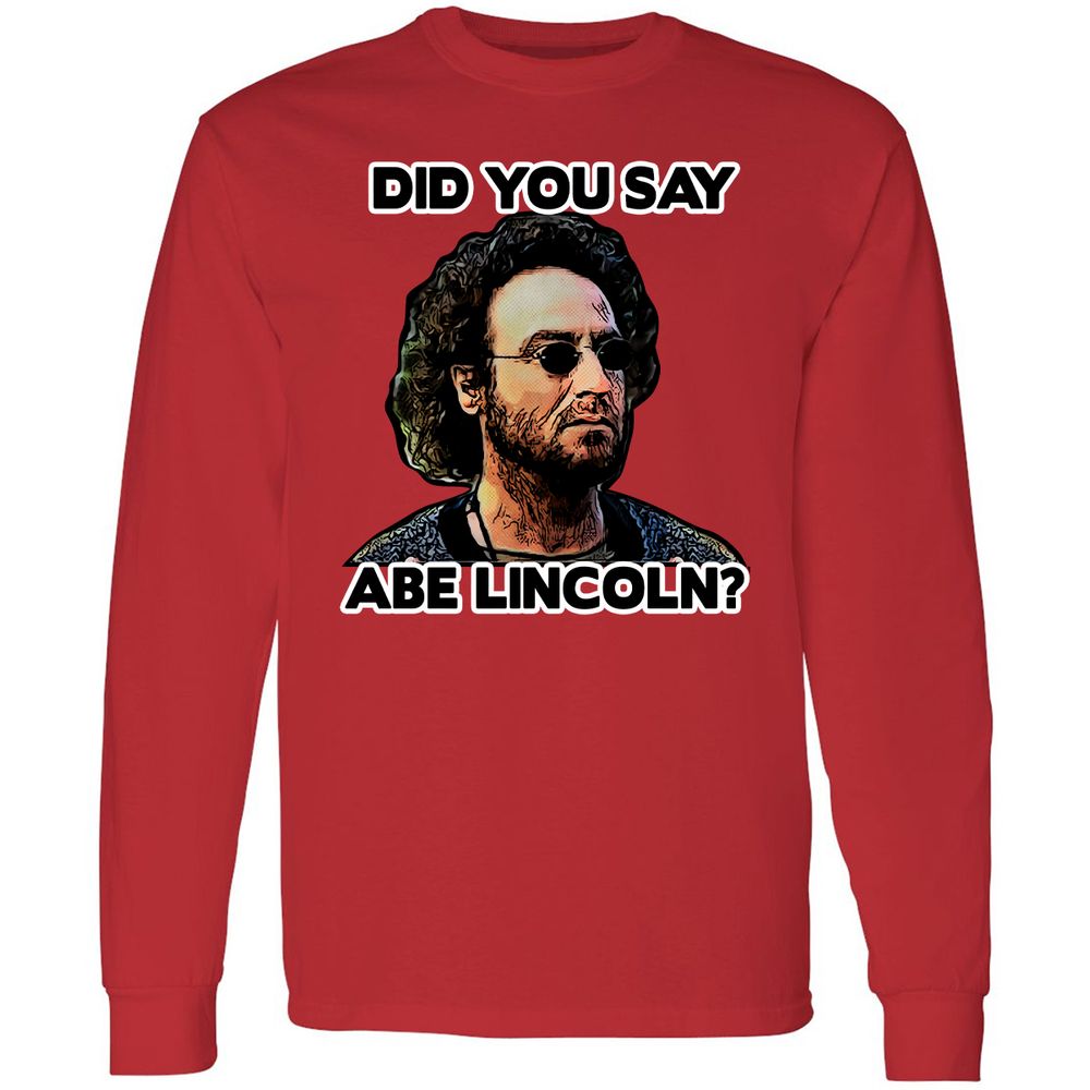 Long Sleeve T-Shirt - MDGD2XF3 - Red - 14