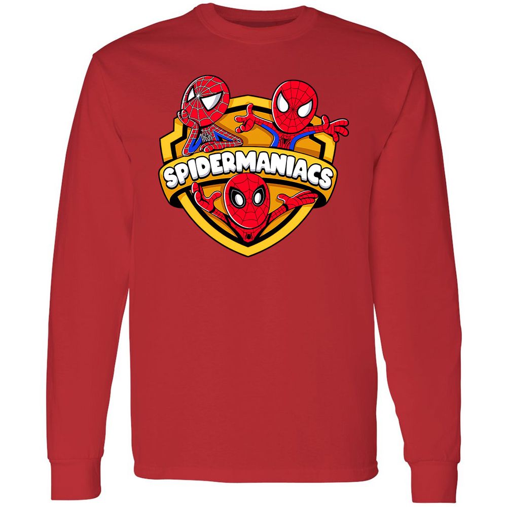 Long Sleeve T-Shirt - 3C2UVDG8 - Red - 14