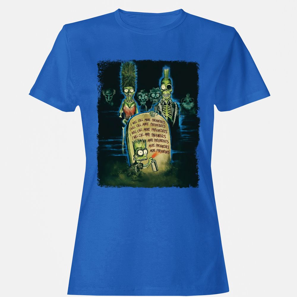 Women's T-Shirt - JZKQKW4F - Royal - 14