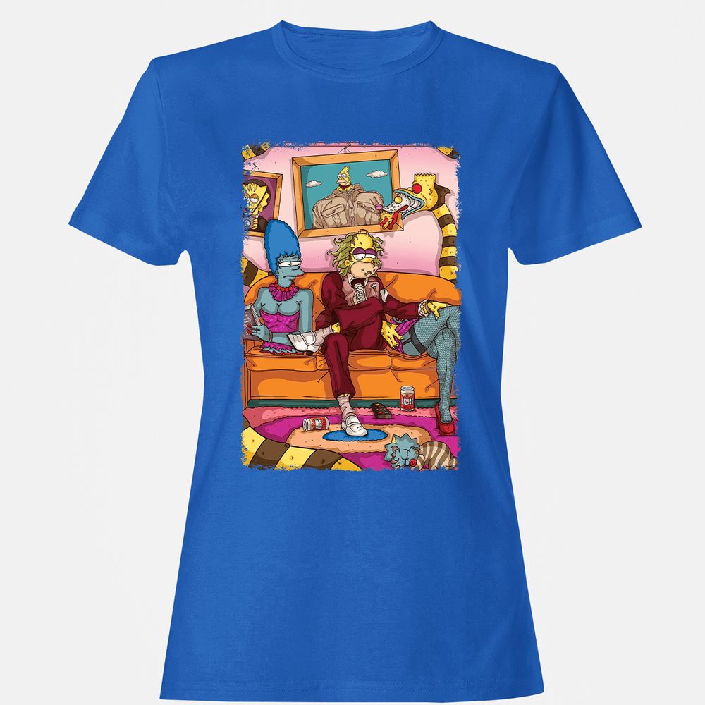 Women's T-Shirt - 8FGFK9MG - Royal - 14