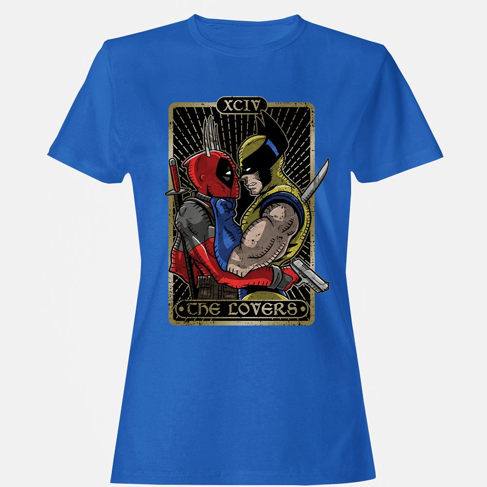 Women's T-Shirt - FH7UHFYW - Royal - 14