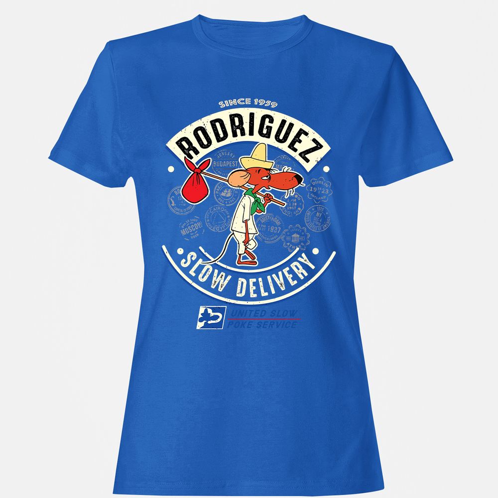 Women's T-Shirt - S36XDWY7 - Royal - 14