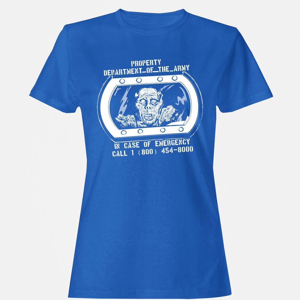 Women's T-Shirt - 5G72WVUJ - Royal - 14
