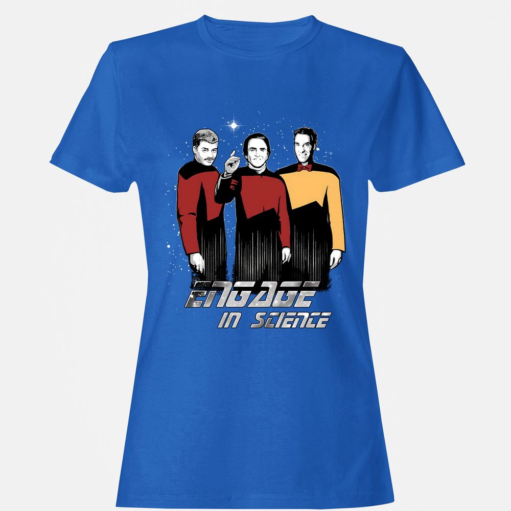 Women's T-Shirt - QHXBZM12 - Royal - 14