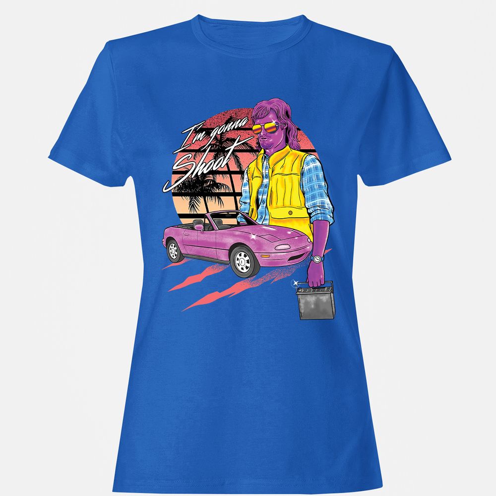 Women's T-Shirt - EWC8G2ZG - Royal - 14