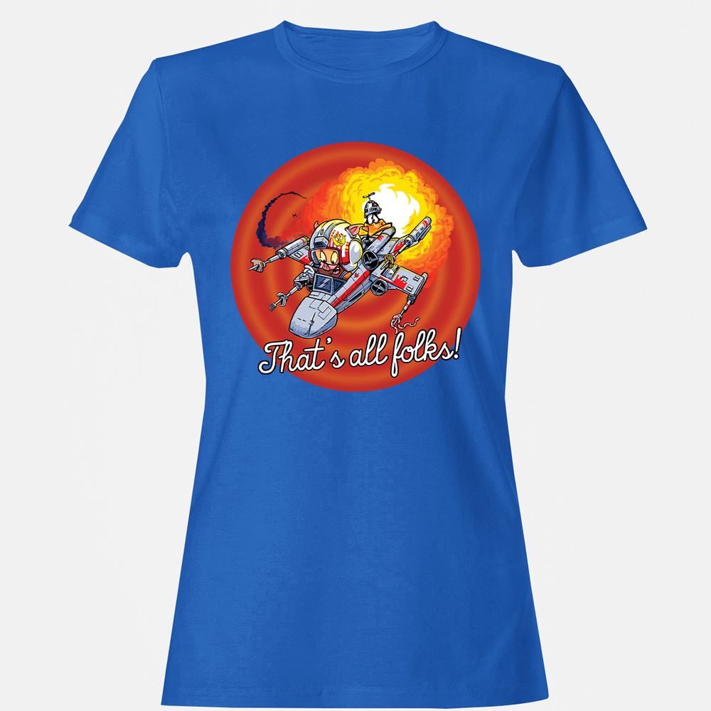 Women's T-Shirt - XYCDRAMH - Royal - 14