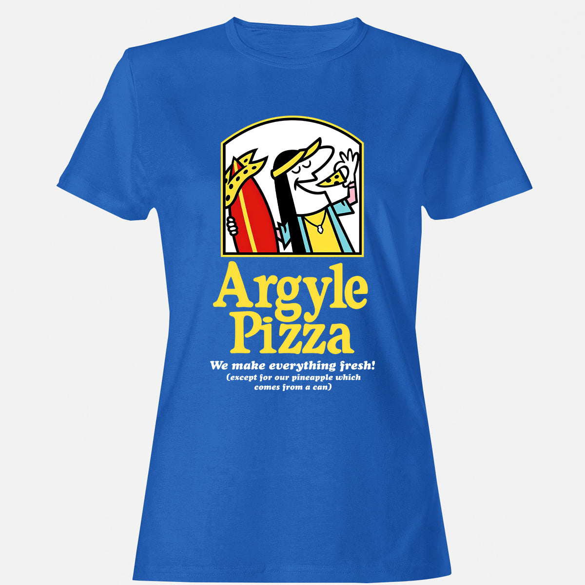 Women's T-Shirt - U27QBCG4 - Royal - 14
