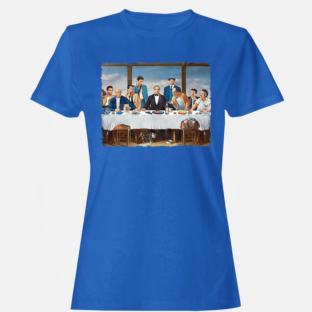 Women's T-Shirt - 4HYW86PQ - Royal - 14