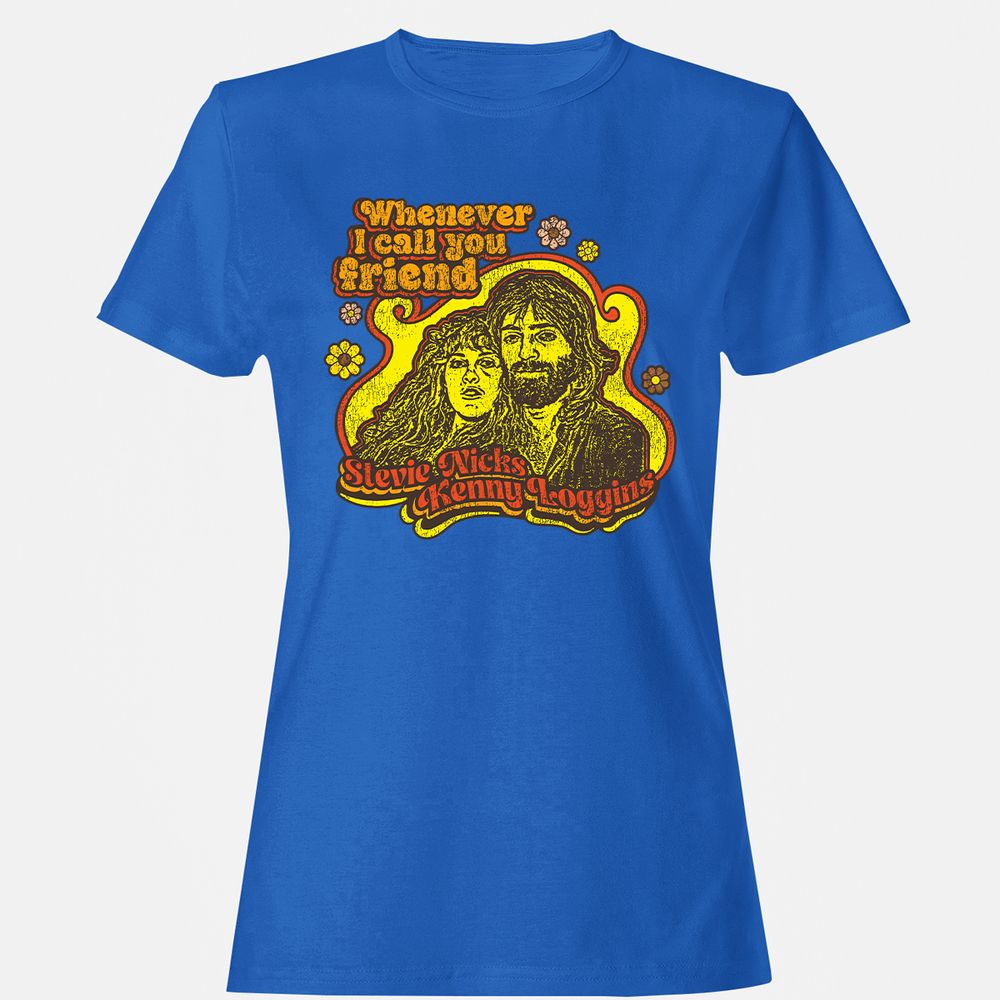 Women's T-Shirt - D5XZKWXM - Royal - 14