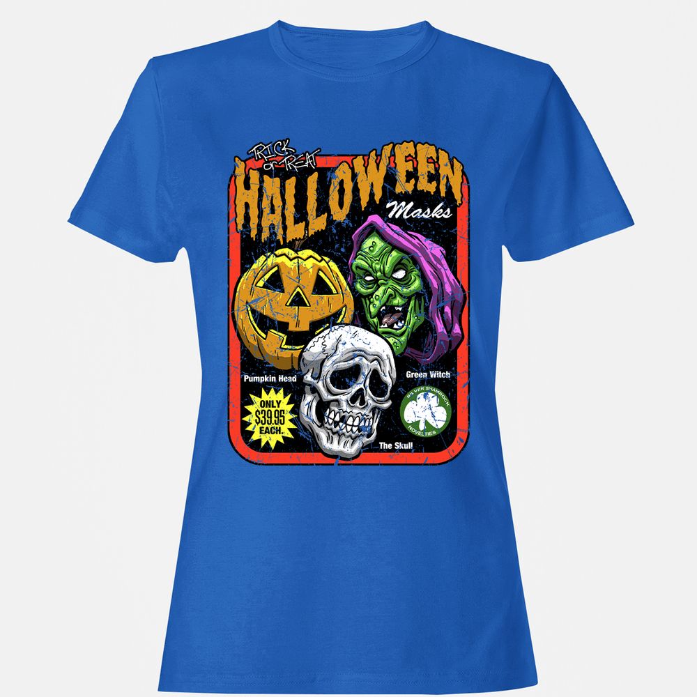 Women's T-Shirt - YX4VNJKJ - Royal - 14