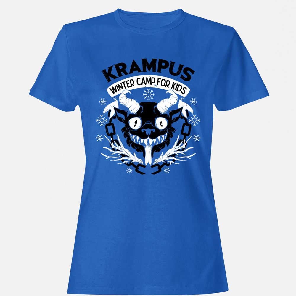Women's T-Shirt - 4GC61Y8Q - Royal - 14