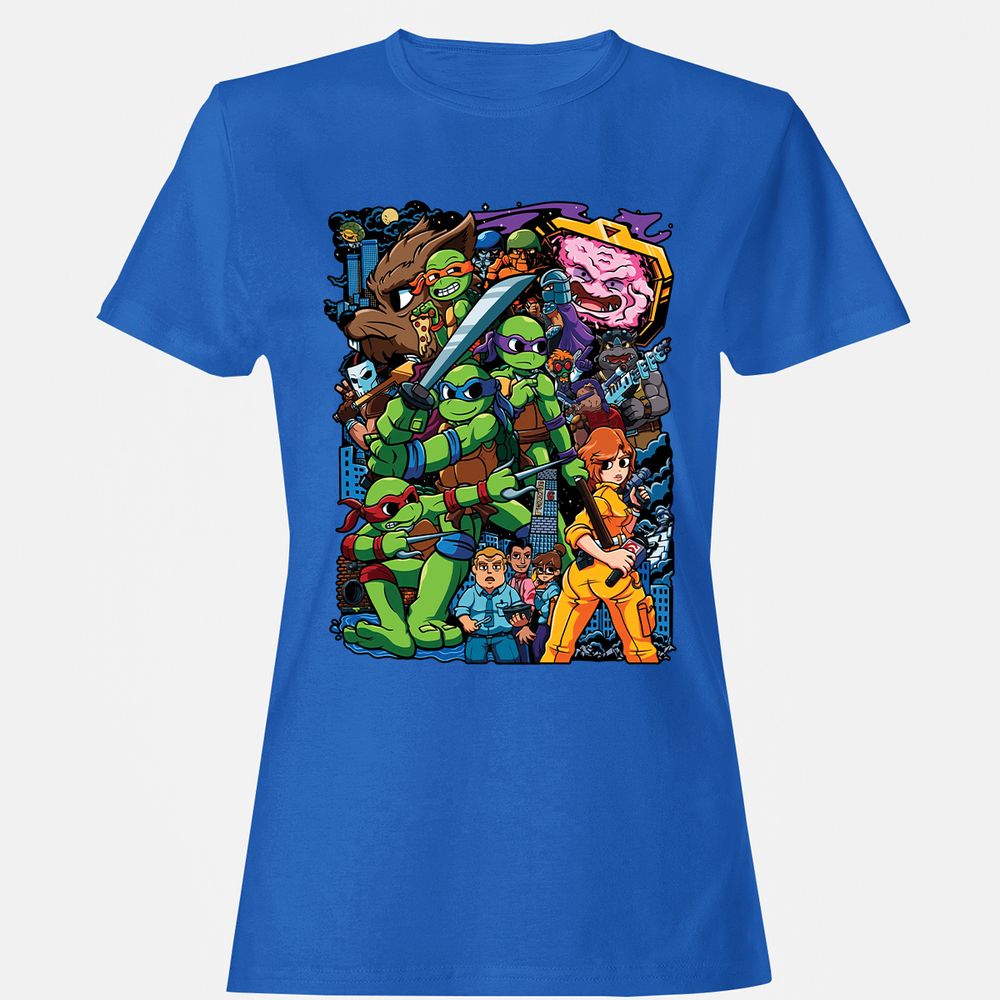 Women's T-Shirt - B22DASM8 - Royal - 14