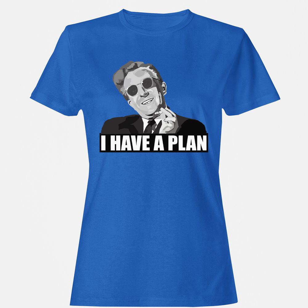 Women's T-Shirt - 8XBXZUSY - Royal - 14