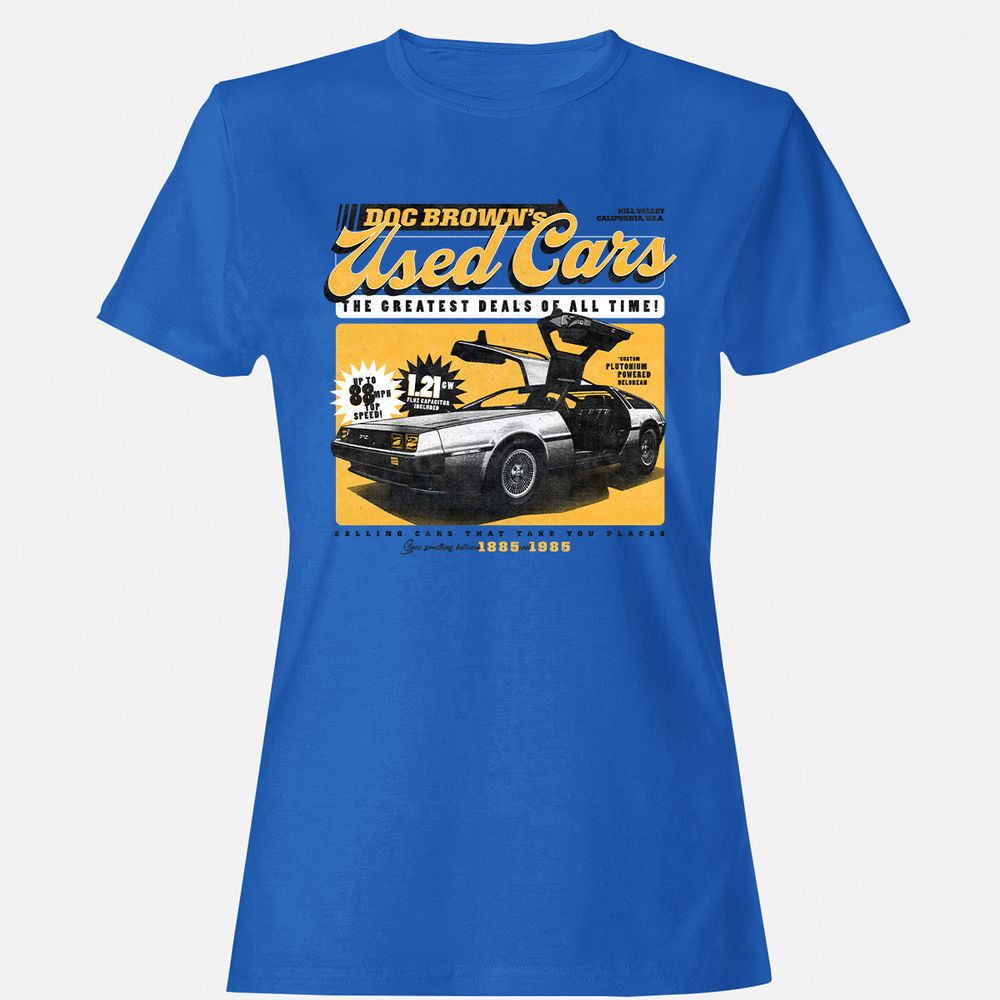 Women's T-Shirt - QLQ7NVHC - Royal - 14