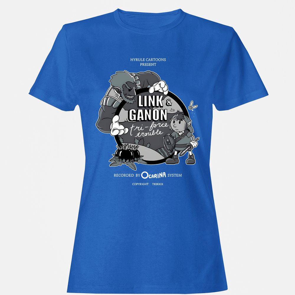 Women's T-Shirt - MHYL88ZX - Royal - 14