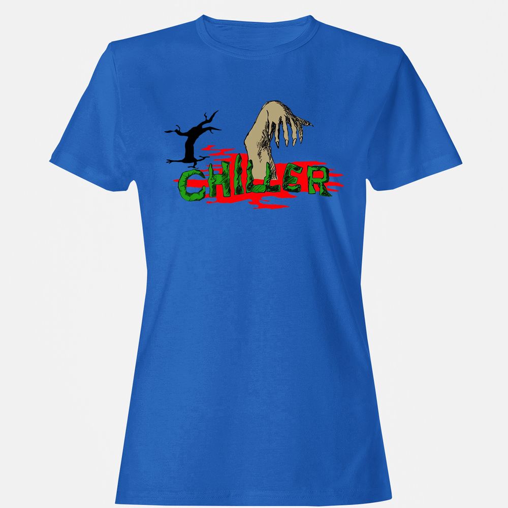 Women's T-Shirt - 7HNT4ZHN - Royal - 14