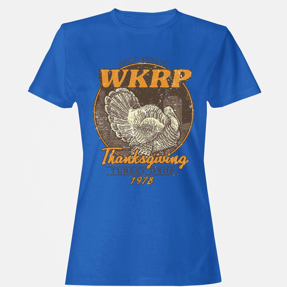 WKRP Turkey Drop - Royal - 14
