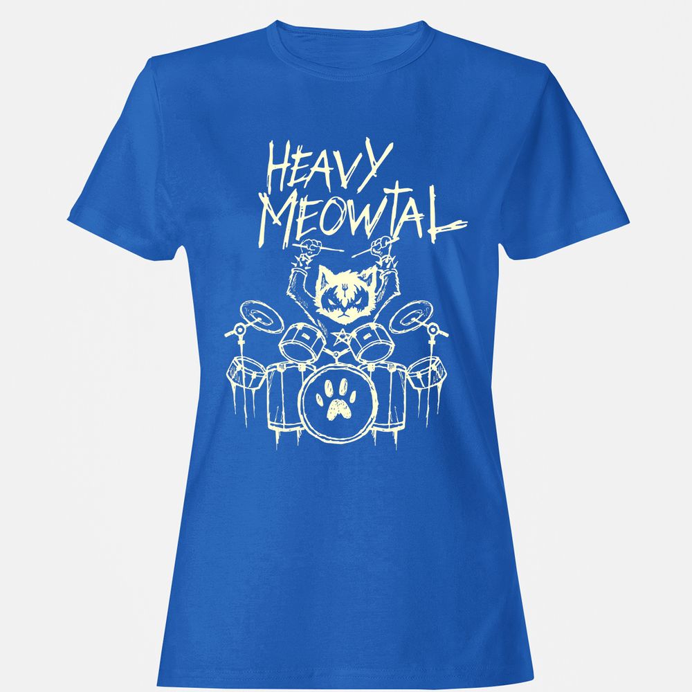 Women's T-Shirt - 6W5BP9DF - Royal - 14