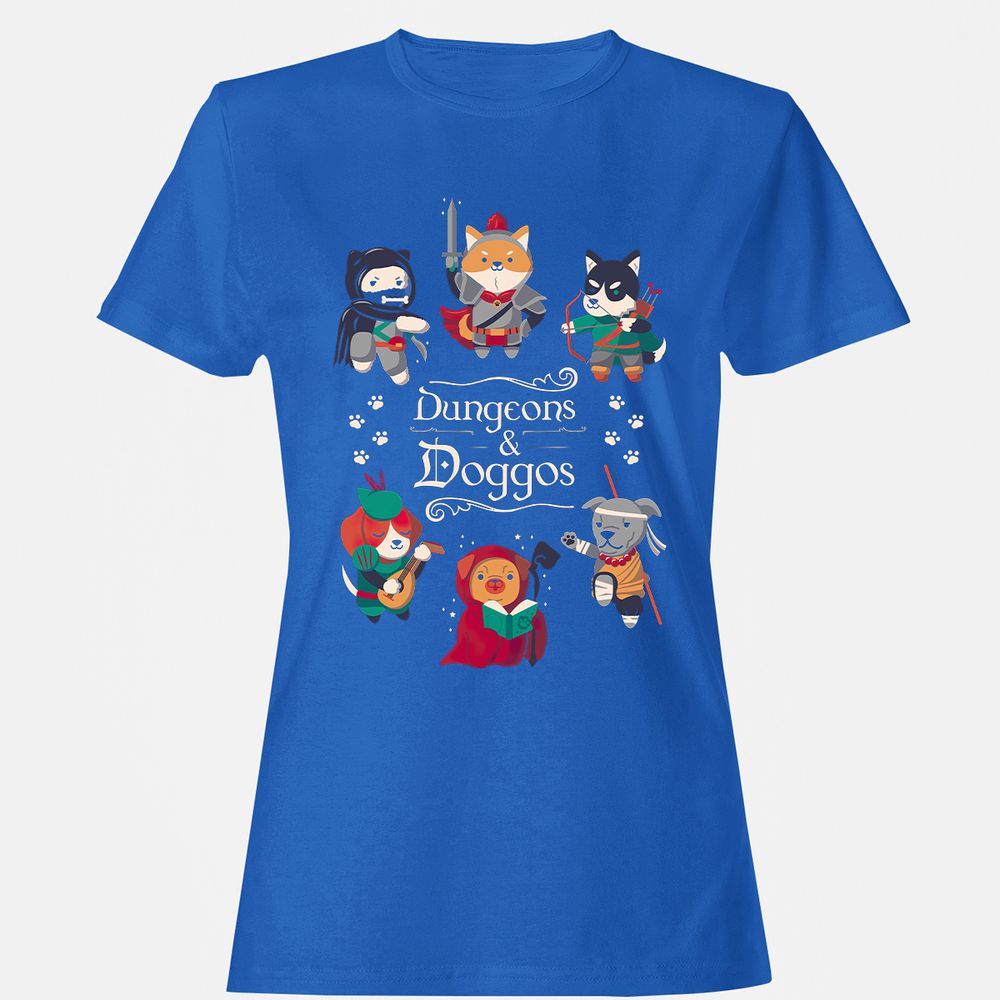 Women's T-Shirt - L5GGFM1K - Royal - 14