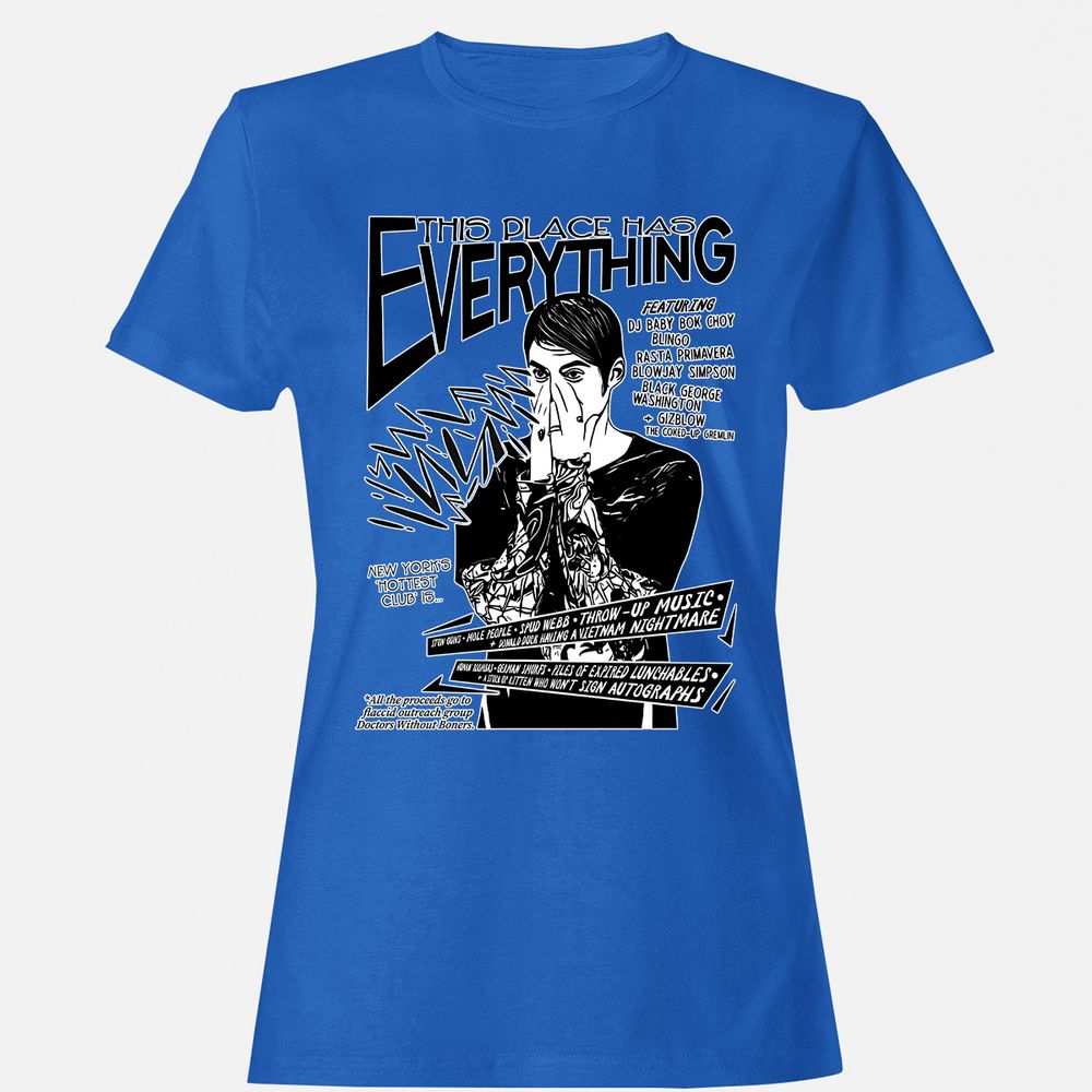 Women's T-Shirt - SAAJFWME - Royal - 14