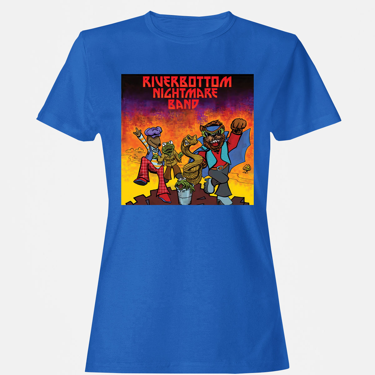 Women's T-Shirt - X4MDFJQ6 - Royal - 14