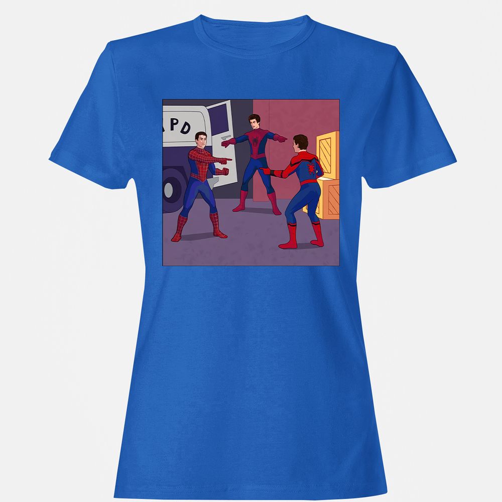 Women's T-Shirt - LZA6NVQV - Royal - 14