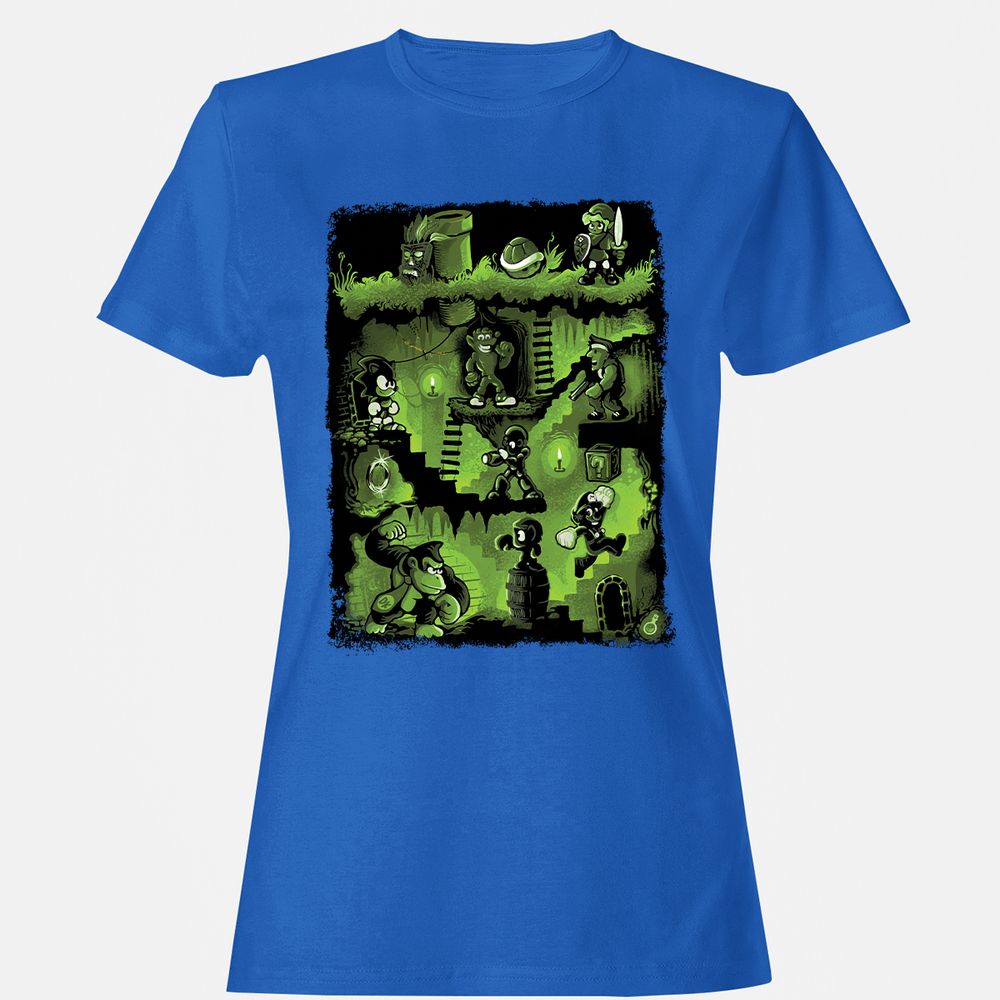 Women's T-Shirt - US6NKD1D - Royal - 14
