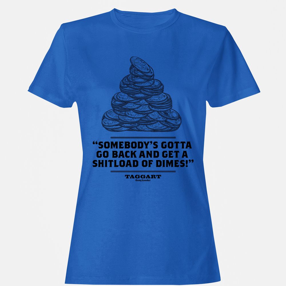 Women's T-Shirt - C6YTJURU - Royal - 14