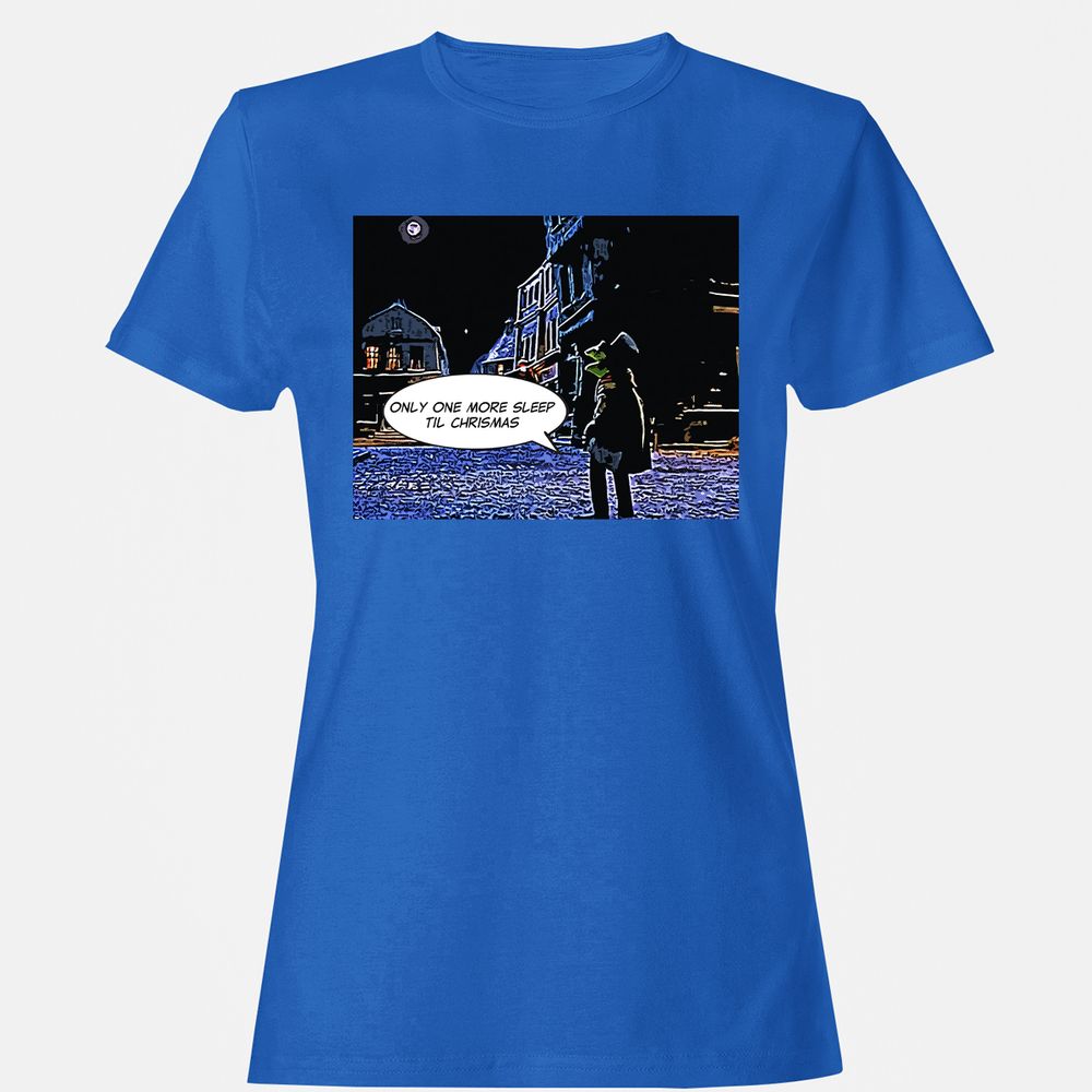 Women's T-Shirt - U9JZTMQC - Royal - 14