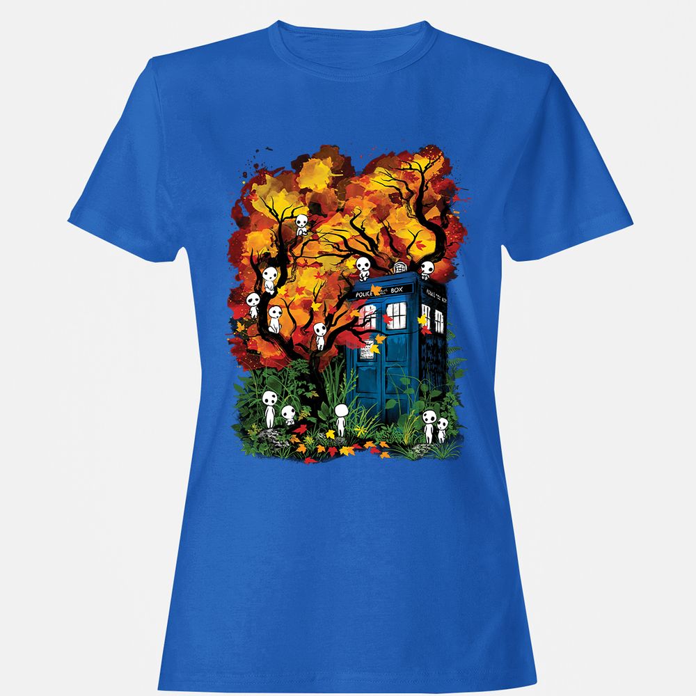 Women's T-Shirt - QP7CRSKD - Royal - 14