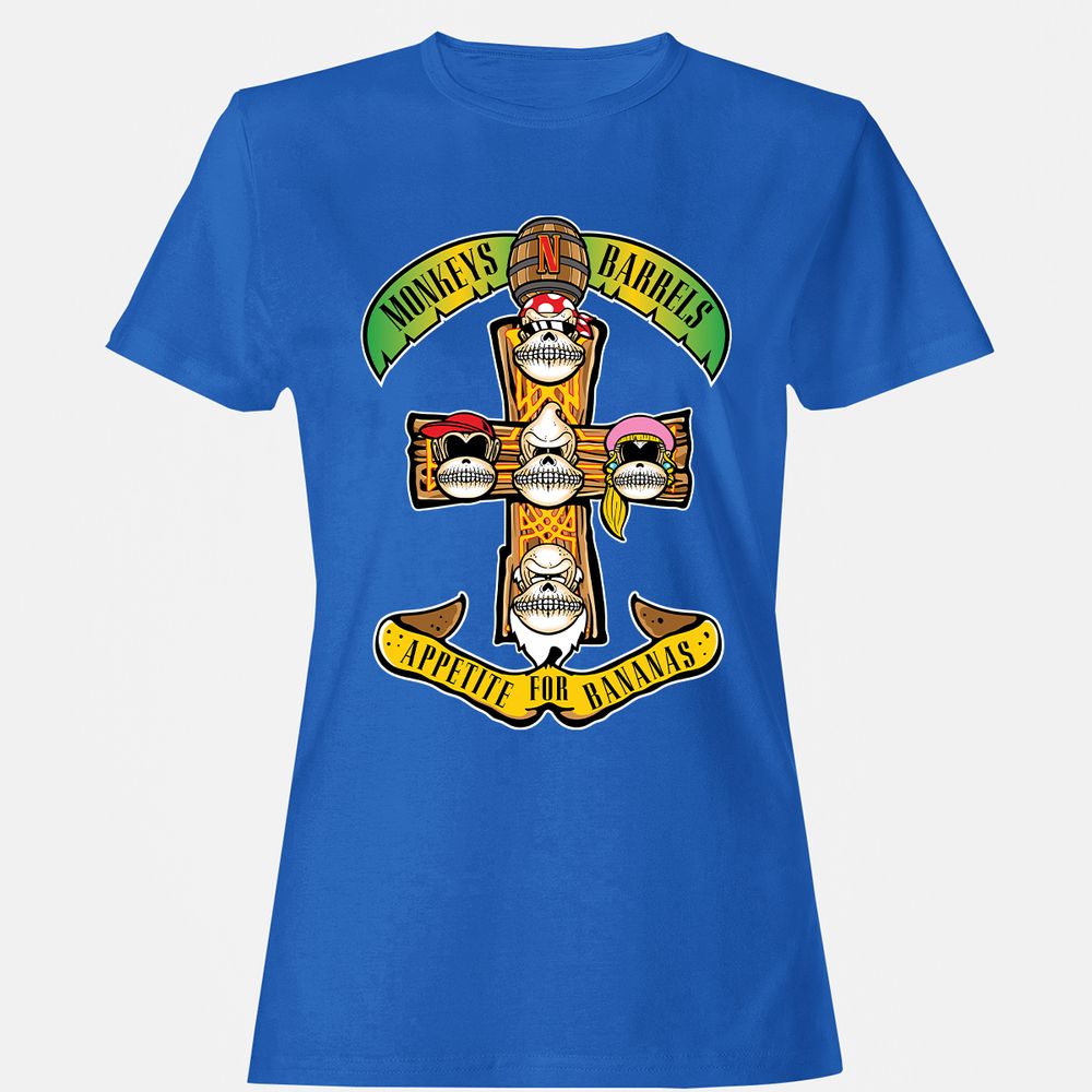 Women's T-Shirt - Y1UKQ8ZJ - Royal - 14