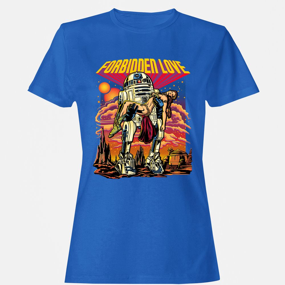 Women's T-Shirt - F2YG2X7Y - Royal - 14