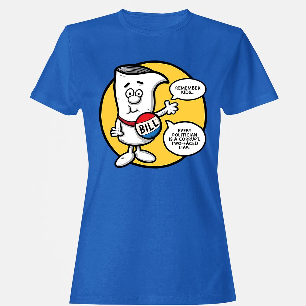 Women's T-Shirt - K9YZ7TZJ - Royal - 14