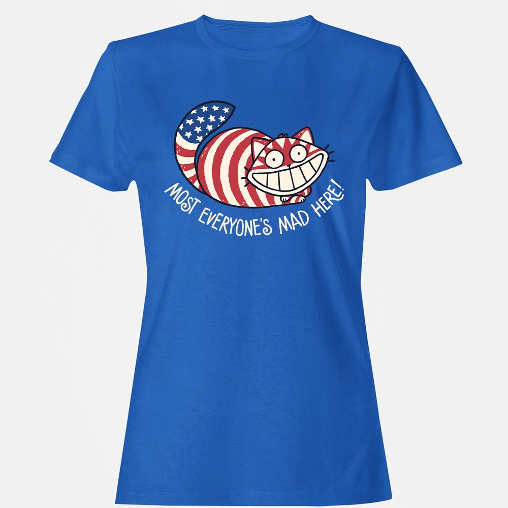 Women's T-Shirt - MKZB2SQS - Royal - 14