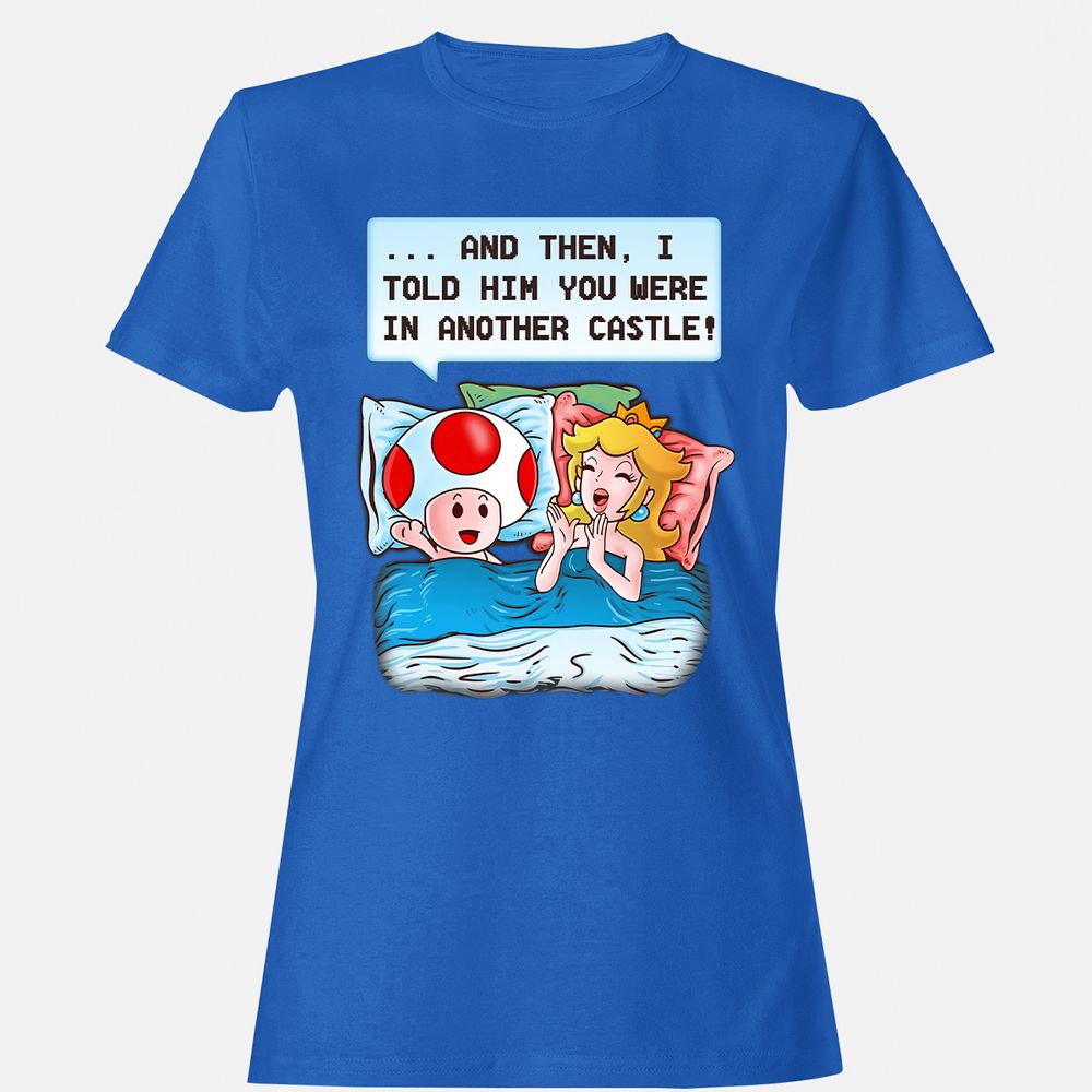 Women's T-Shirt - TY68XDHX - Royal - 14