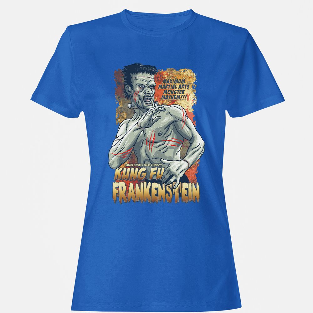 Women's T-Shirt - JZXGYVZN - Royal - 14