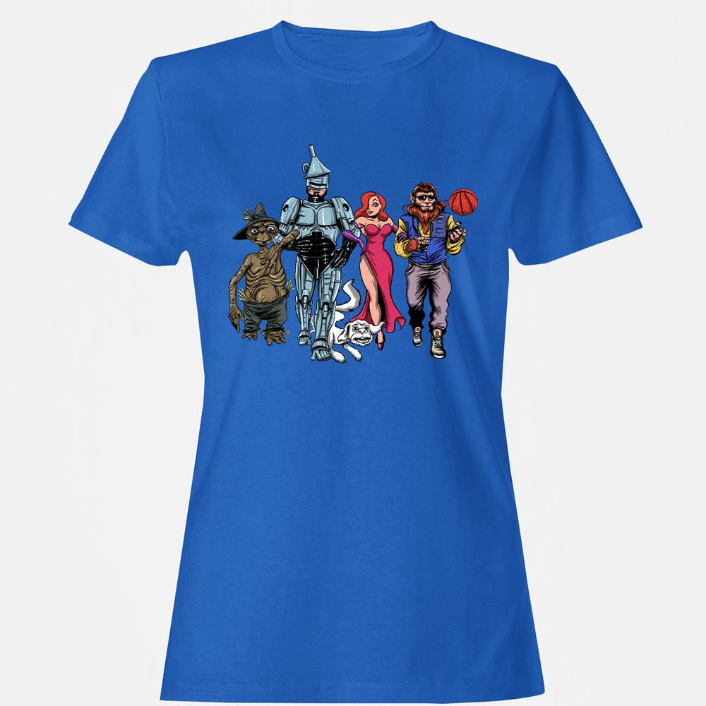 Women's T-Shirt - 6HS9C8U5 - Royal - 14